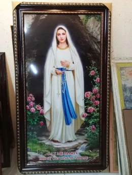 Tranh ép gỗ Laminate - Đức Mẹ Maria