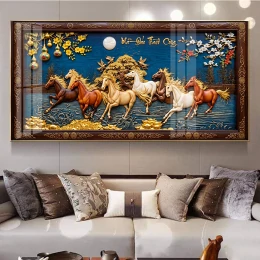 TRANH MÃ ĐÁO THÀNH CÔNG - TRÁNG GƯƠNG 3D TRÊN GỖ MDF