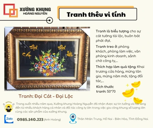 CÁC MẪU - TRANH THÊU VI TÍNH